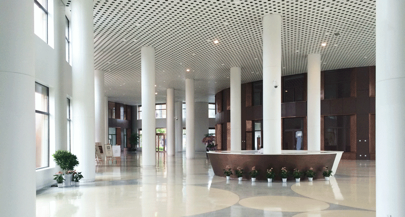 杭州亚克药业生物医药大楼 大厅